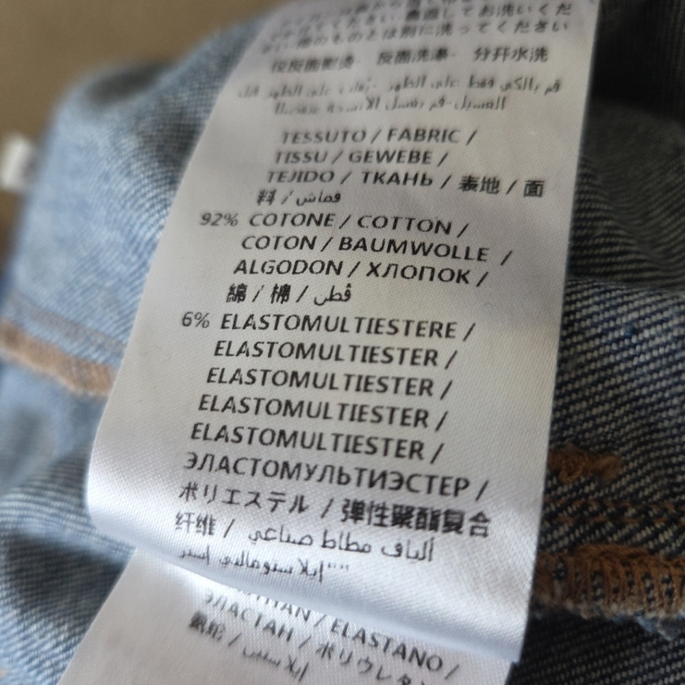 NEW STELLA MCCARTNEY women kick flare overalls in blue Italy 40 US Medium - Picture 10 of 10